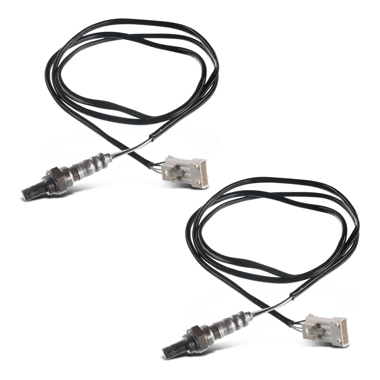 1996-1997 Saab 9000 2pc Oxygen Sensor Downstream Front & Rear 4-Pin A-Premium APOS0839